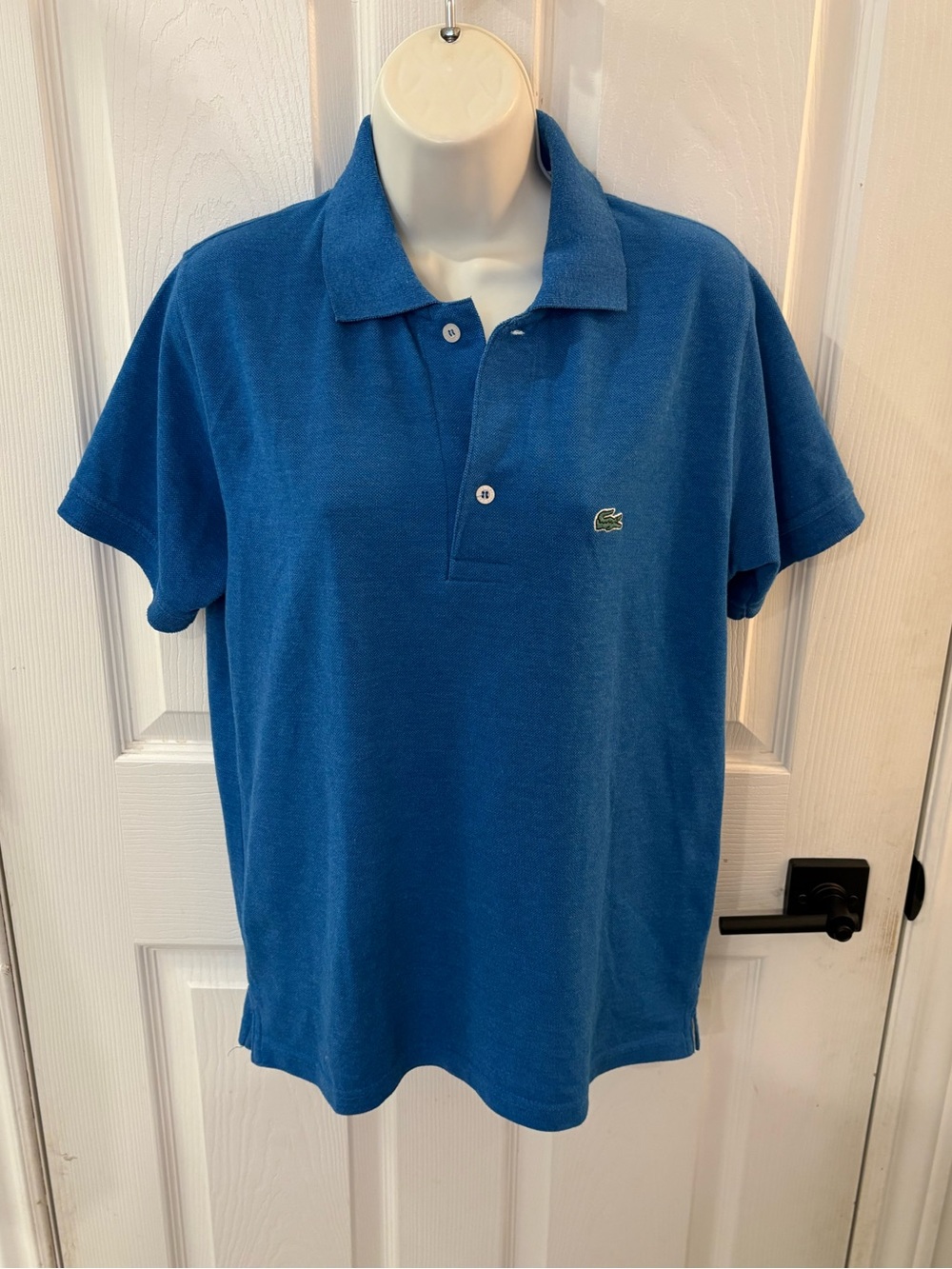 Lacoste Royal Blue Short-Sleeve Pique Polo